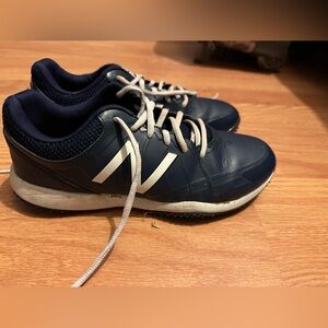 Youth turf cleats. Navy blue. Size 7